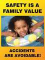 Accuform Poster, Safety Is A Family, 18 x 24 In. SP124514L
