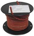 Rowe High-Voltage Lead Wire, HV, 18 AWG, 50 ft, Red, Silicone Oxide Insulation SW185M3050