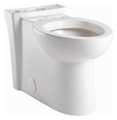 American Standard Toilet Bowl, 1.28 gpf, Cadet 3 Flushing System, Floor Mount, Elongated, White 3075000.020