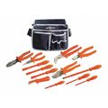 Itl 1000V Insulated Electrician's Pouch Tool Kit, 13-Piece 00004