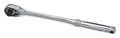 Proto 3/8" Drive 45 Geared Teeth Pear Head Style Hand Ratchet, 11" L, Full Polish Finish J5250XL-TT