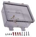 Safety Technology International A Style Backbox Kit, Polycarbonate, Clear SUB-06297A