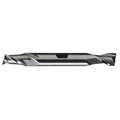 Cleveland 2-Flute HSS Square Double End Mill Cleveland HD-2 Bright 9/32"x3/8"x9/16"x3-3/8" C42060