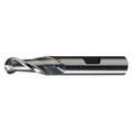 Cleveland 2-Flute HSS Ball Nose Single End Mill Cleveland HG-2B Bright 1/8x3/8x3/8x2-5/16 C42109