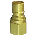 Danfoss Coupler Plug, (M)NPT, 3/8, Brass 100506