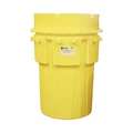 Enpac Open Head Salvage Drum, Polyethylene, 180 gal, Unlined, Yellow 1180-YE