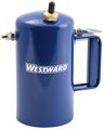Westward Sprayer, Reusable, 32 oz Capacity, 4 in Dia, 7 7/8 in H, Steel with Blue Enamel 31ER19