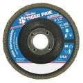 Weiler Abrasive Flap Disc, Med., 4-1/2 in. 98834