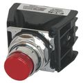 Eaton Hazardous Location Push Button with Contacts, 30 mm, 2 NC, 2 NO, Red 10250T709R