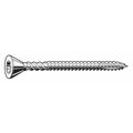 Zoro Select Deck Screw, #10 x 1-5/8 in, 18-8 Stainless Steel, Flat Head, Torx Drive, 200 PK U30250.019.0162