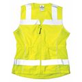 Kishigo XL Female Safety Vest, Lime 1521-XL