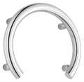 American Standard Accent Ring, Stainless Steel, Grab Bar, Polished chrome 8712012.002