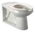 Zurn Toilet Bowl, 1.1 to 1.6 gpf, Siphon Jet, Floor Mount Mount, Elongated, White Z5647-BWL