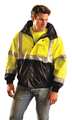 Occunomix Men's Yellow Polyester Jacket size 2XL LUX-TJBJ-BY2X