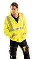 Occunomix XL Men's Sweatshirt, Yellow LUX-SWTLHZ-YXL