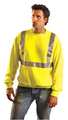 Occunomix 4XL Men's Sweatshirt, Yellow LUX-SWTL-Y4X