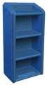 Cortech Shelving Unit, Series Endurance Polyethylene Slate Blue 7111SB