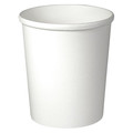 Zoro Select 32 oz. Container, 4-3/5" Dia, White, PK500 H4325-2050
