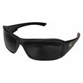 Edge Eyewear Brazeau Torque Safety Glasses With Black Frame And Smoke Lens XB136-E3