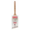 Wooster 3" Semi-Oval Angle Sash Paint Brush, Silver CT Polyester Bristle, Wood Handle, 1 5228-3