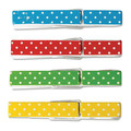 Teacher Created Resources Clothespins, Polka Dots, 20PK 20671