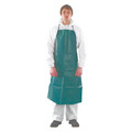 Ansell Apron, Green, One Size, 28 x 40", PK100 GR40-W-92-212-00