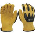 Railhead Gear Cut Resistant Gloves, A3 Cut Level, Uncoated, S, 1 PR RH-GS-S