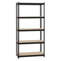 Iron Horse Boltless Shelving Unit, 5 Shelves, Steel, 18 in D x 36 in W x 72 in H 20992