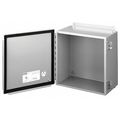 Nvent Hoffman Carbon Steel Enclosure, 16 in H, 14 in W, 6 in D, 12, 13, Hinged A1614CHS