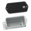 Nvent Hoffman Carbon Steel Enclosure, 4-1/2 in H, 3 in W, 2.62 in D, NEMA 4; 6; 12; 13, Screw On A403DSC