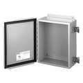 Nvent Hoffman 304 Stainless Steel Enclosure, 6 in H, 4 in W, 4 in D, NEMA 3R; 4; 4X; 12, Non Hinged Clamp A6044NFSS