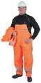 Ansell 2XL Chemical Resistant Hi-Viz Bib Overalls 66-682