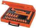 Facom Insulated Socket Wrench Set, 17 pc. FC-J.401AVSE