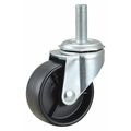 Zoro Select Swivel Stem Caster, 1-1/8 Stem, 100 lb. 32J958