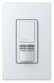 Lutron Occupancy Sensor, PIR/Ult, 900sq ft, White MS-B102-WH