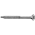 Zoro Select Drywall Screw, #10 x 1-1/2 in, Steel, Flat Head Phillips Drive, 200 PK U31305.019.0150