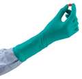 Ansell TouchNTuff 93-300, Disposable Gloves, 5.00 mil Palm, Nitrile, Powder-Free, M, 1000 PK, Green 93-300