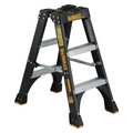 Dewalt 3 ft. Fiberglass 300 lb. Twin Stepladder, Type IA DXL3030-03