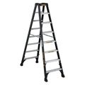 Dewalt 8 ft Fiberglass Twin Stepladder, 300 lb Capacity DXL3030-08