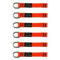 Ergodyne Web Tool Tails, 4 1/2 in, Orange 3700