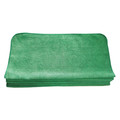 Tough Guy Microfiber Cloth Wipe 16" x 16", Green, 12PK 32UV11