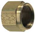 Tramec Sloan Tube Nut, Compression, Brass, 150psi 961-4