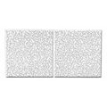 Armstrong World Industries Cortega Ceiling Tile, 24 in W x 48 in L, Angled Tegular, 9/16 in Grid Size, 10 PK 2776B