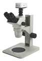 Accu-Scope Microscope, 9-13/32in.H, NoLighting, 15lb. 3076-PFS