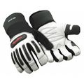 Refrigiwear Cold Protection Gloves, Fiberfill/Foam/Tricot Lining, XL 0353RWHTXLG