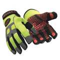 Refrigiwear Hi-Vis Cold Protection Gloves, Lime, XL 0279RHVLXLG