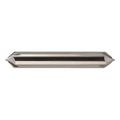 Cleveland 4-Flute Carbide Double End 90° Chamfer Tool Cleveland CEM-CH-4D Bright 1/4"x1/4"x2-1/2" C60228