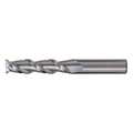 Cleveland 2-Flute Carbide Square Single-End High-Perf End Mill for Alum CTD CEM-AM2 Bright 1/2x1/2x2x4 C60497