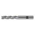 Cleveland 3-Flute Carbide HP Square Single Roughing End Mill CTD CEM-RA Bright 1/4x1/4x3/4x2-1/2 C60456