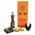 Klein Tools 26" Cable Crimper Kit, Cordless 7 ton s BAT207T23